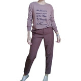 Pack Pantalon Sastrero Mujer Sweater Sastre Conjunto