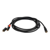 Cable Adaptador 1 Rca A 2 Rac De Audio Subwoofer