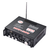 Amplificador De Potencia 300w+300w, Receptor De Audio 110v.