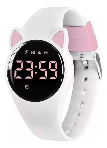 Reloj Deportivo Digital Impermeable Kawaii Para Niños