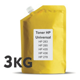 Pó Recarga Toner P/ Hp 85a 285a P1102w P1102 M1212 M1132 3kg