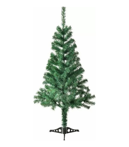 Árvore De Natal Pinheiro Verde Luxo 1,20m C/ 120 Galhos Top