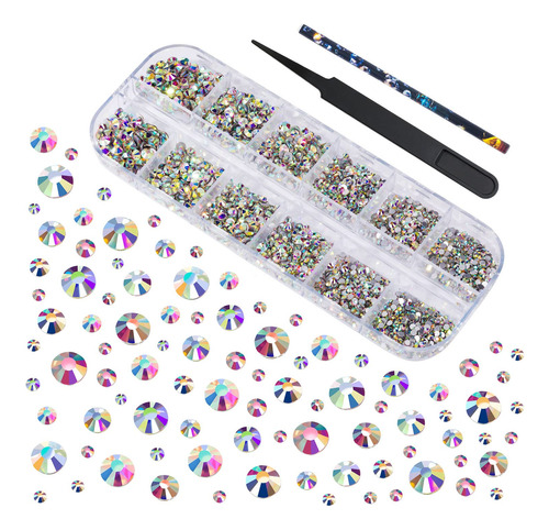 Nail Art Rhinestone 3d Nail Decoracin Accesorios Duradera Br