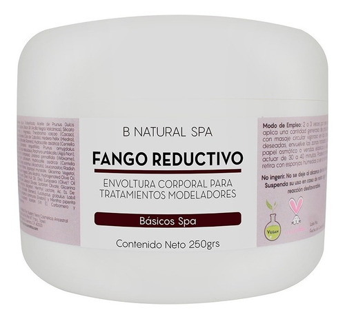 Fango Reductivo Mascarilla Corporal Modeladora Promo