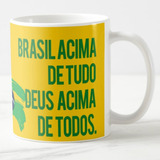 Caneca Bolsonaro Presidente Fechado Com Bolsonaro 2026