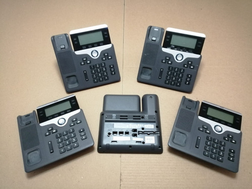 Lote De 5 Telefonos Ip Cisco Cp-7841 Sip Sccp Voip