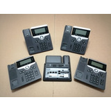 Lote De 5 Telefonos Ip Cisco Cp-7841 Sip Sccp Voip