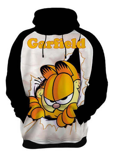 Blusa Moletom Personalizado Desenho Garfiled Hd 11