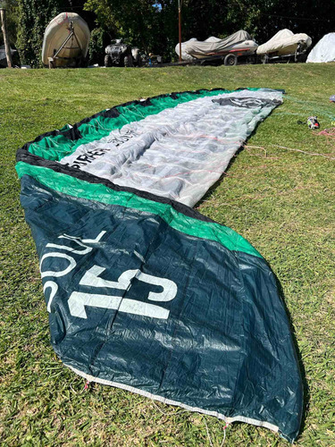 Kite Foil Flysurfer Soul 15m Con Barra , Como Nuevo Poco Uso