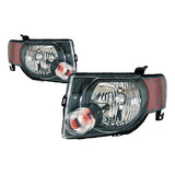 Headlight Set For 08-12 Ford Escape Xlt W/appearance Pkg Eei