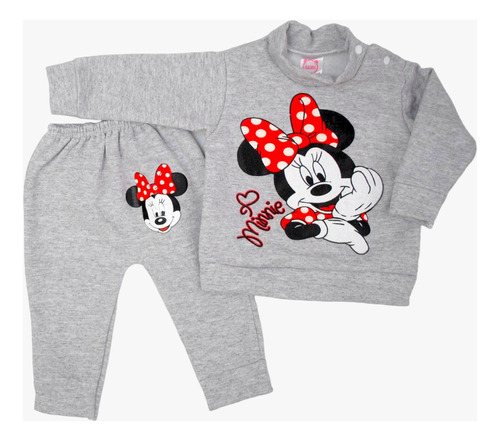 Conjunto Bebe Buzo Y Pantalón Minnie