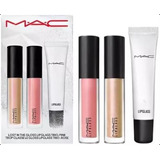 M.a.c Lost In Gloss Lipglass Trio - Rosa - 2 Nuevos Tonos Br