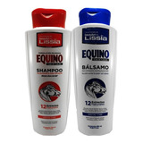 Kit Shampoo + Acondiciondor Lissia Equino Cola Caballo 850ml