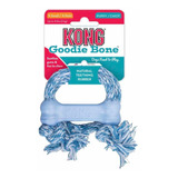 Kong Goodie Bone Cachorros Mordedor Hueso Lazo  Azul Pequeño