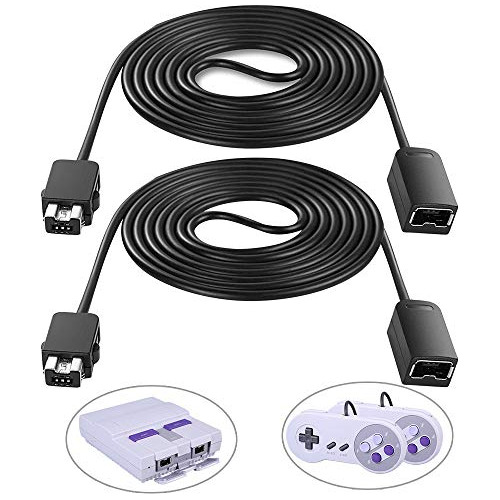 Cable Extensión Compatible Nes/snes 3m (paquete 2)