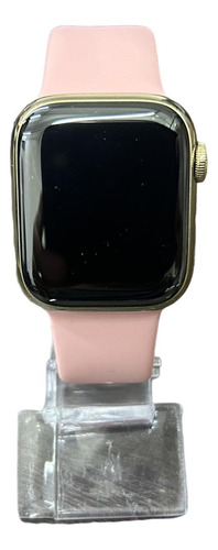 Apple Watch Series 7 (gps + Cellular 41mm)  Gold Inoxidável 