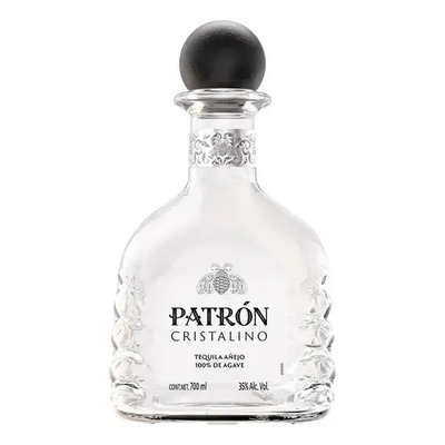 Pack De 3 Tequila Patrón Añejo Cristalino 700ml