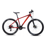 Alubike Bicicleta De Montaña Mtb Sierra 26´´ Talla M, Rojo,