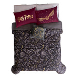 Edredón Harry Potter 2vistas +funda Individual Vianney