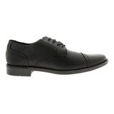 Zapato Osmar Color Negro Con Perforado