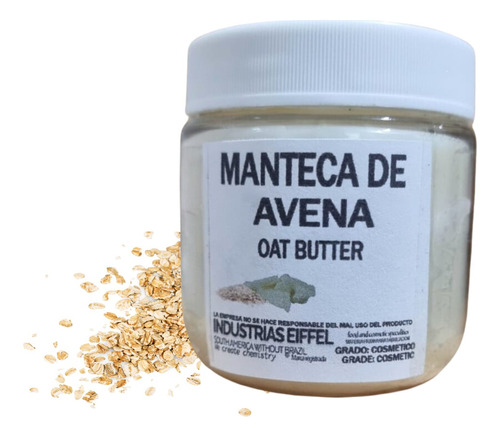 Manteca De Avena - 500g Apto Cosmética