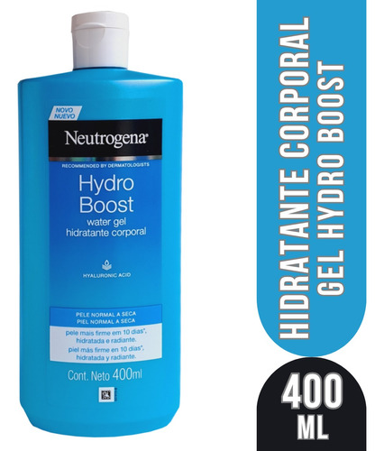 Neutrogena Hidratante Corporal Hydro Boost Gel Cream, 400ml.