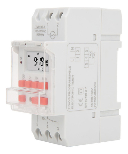 Interruptor Temporizador Tm919b-1 100-130 V Ac 30 A Para Enc