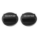 Def Jack Pad De Aluminio Anodizado Negro Duradero Para