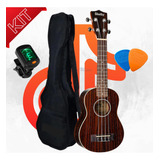 Ukulele Shelby Soprano Su21 Fosco + Capa Afinador E Palhetas