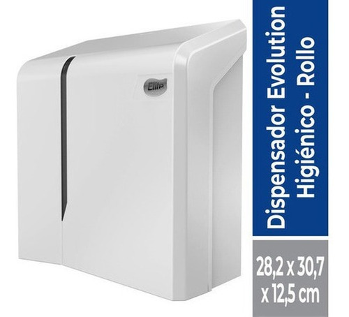 Dispensador De Papel Higiénico Blanco Elite Professional