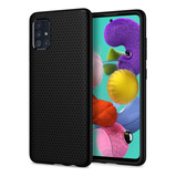 Funda Spigen Liquid Air Armor Para Galaxy A51 Negro