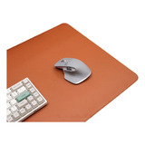 Mouse Pad Couro Grande Tapete Mesa Impermeável 90x40 Cm