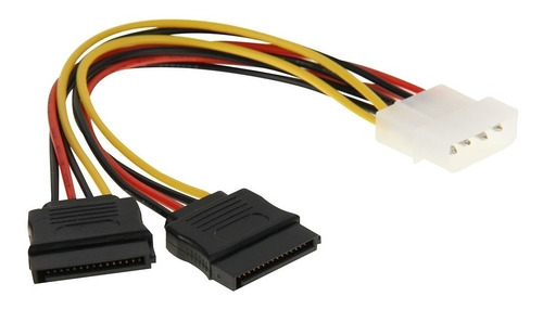 Cable Poder Doble Sata A Ide Molex