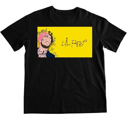 Polera Hombre Algodon Premium Lil Peep Rap Trap 16