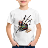 Camiseta Infantil Gaita De Foles Camisa