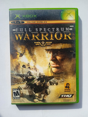 Full Spectrum Warrior Para Xbox Clásico Original 