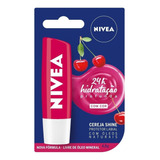 Kit 3 - Hidratante Labial Shine24h Cherry - 4,8 G - Nivea