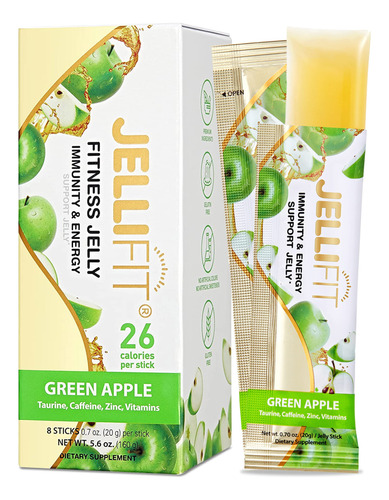 Jellifit Paquete De 8 Gel Energetico  Geles Energeticos Pre