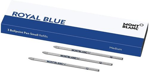 Tinta Set Repuesto Montblanc Boligrafo Small M Azul 124495