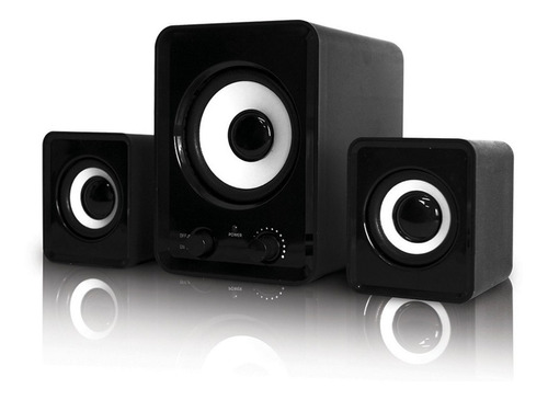 Parlantes 2.1 Kolke Kpc-046 Subwoofer Usb Ctrol Volumen 25w