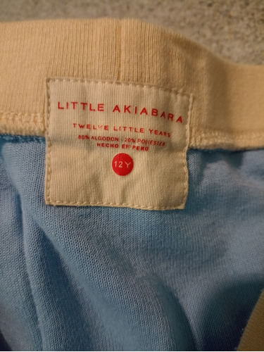 Pantalón Corto Little Akiabara Talle 12