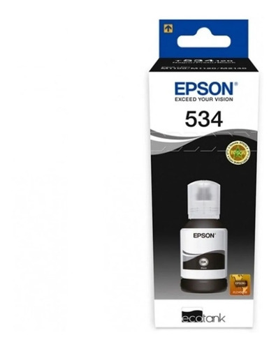 Botella Epson Ecotank T534 Negro Pigmento Serie M T534120 /v