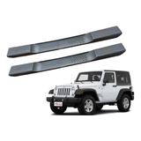 Estribos Importación Tipo Original Jeep Wrangler 2pts 07-17