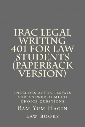 Libro Irac Legal Writing 401 For Law Students (paperback ...