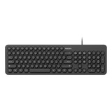 Teclado Philips K334 Wired Usb Multimedia 104 Teclas Win Mac