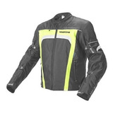 Campera Moto Nto Cordura City By Ls2 Gris/fluo Fas Motos