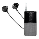 Radio Portátil Am Fm Philips Ae1530/00 + Auriculares 