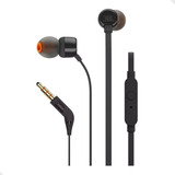 Fone De Ouvido Com Fio In-ear Jbl Tune 110 Black Com Grave