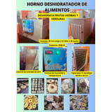 Horno Deshidratador De Alimentos, Frutas, Hierbas Y Verduras