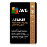 Antivirus  Avg Ultimate  2024  - 1 Pc - 2 Años  ( Windows ) 